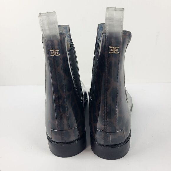 Sam Edelman Tinsley Rain Chelsea Booties Pull on Leopard Size 6 - Picture 3 of 12